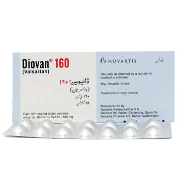 Picture of Diovan 160mg Tab 1x28s